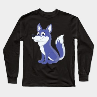 Cartoon Wolf Classic Long Sleeve T-Shirt